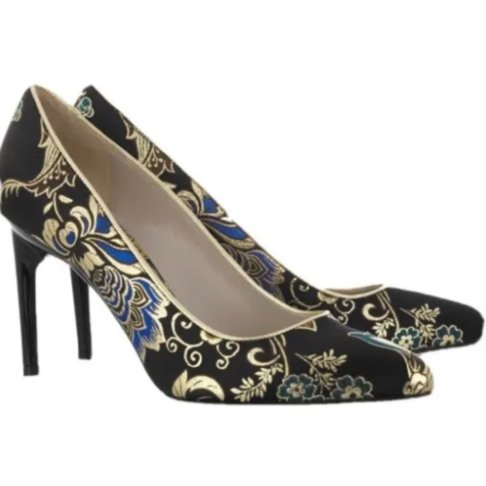 Jason Wu "Lily" Oriental embroidered pump 8US/39EU